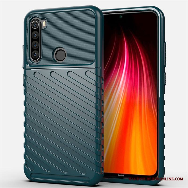 Redmi Note 8t Kuori Puhelimen Kuoret Murtumaton Punainen Musta Kotelo