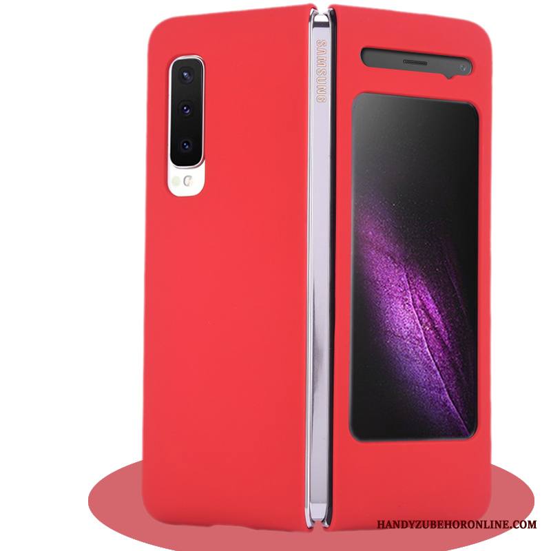 Samsung Fold Kuori All Inclusive Puhelimen Kuoret Ultra Violetti Tähti Pesty Suede Ohut