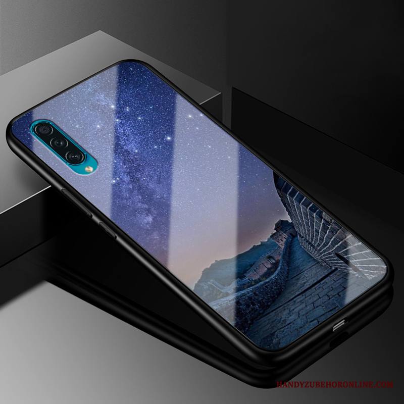 Samsung Galaxy A30s Kuori Luova Murtumaton Kotelo Uusi Tähti Lasi Musta