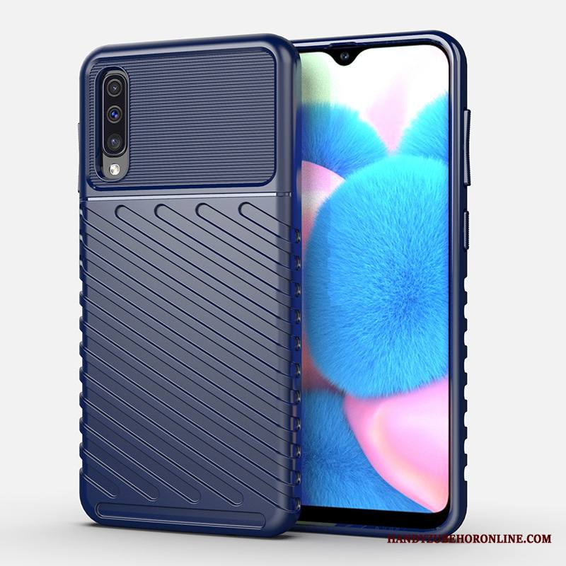 Samsung Galaxy A30s Kuori Tähti Puhelimen Kotelo Sininen Murtumaton Puhelimen Kuoret