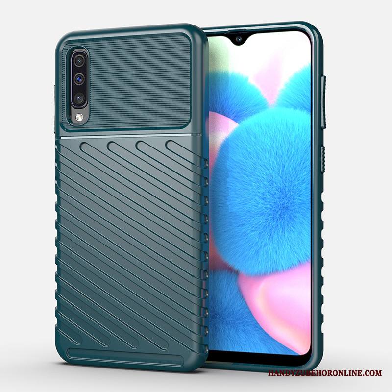 Samsung Galaxy A30s Kuori Tähti Puhelimen Kotelo Sininen Murtumaton Puhelimen Kuoret