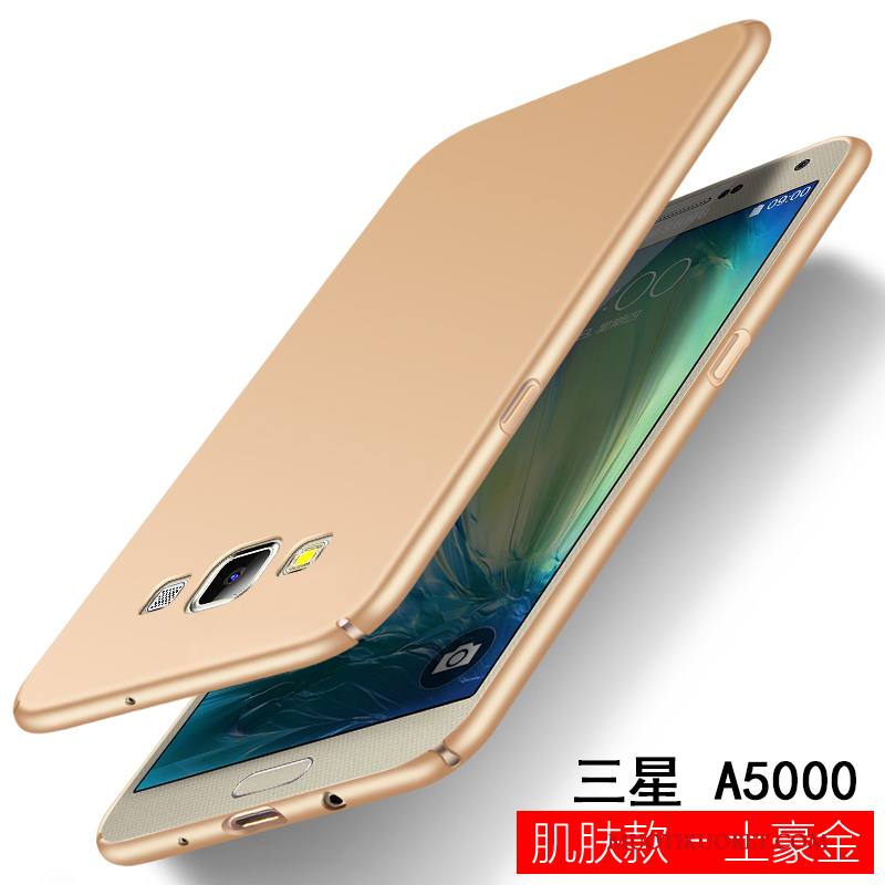 Samsung Galaxy A5 2015 Kuori Suojaus Kulta Kova Silikoni Ihana Pinkki