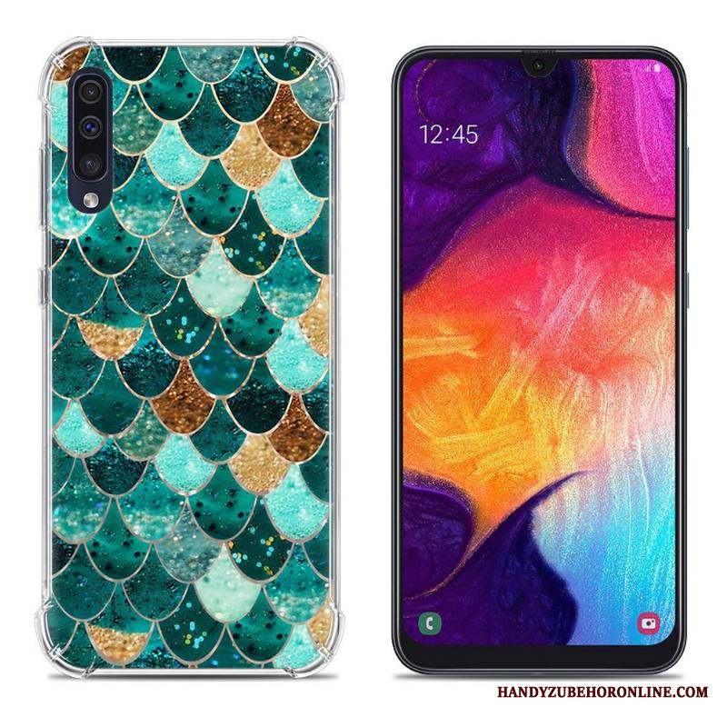 Samsung Galaxy A50 Puhelimen Jauhe Luova Kuori Murtumaton Tähti Kotelo