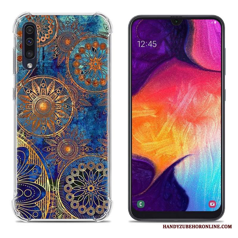 Samsung Galaxy A50 Puhelimen Jauhe Luova Kuori Murtumaton Tähti Kotelo