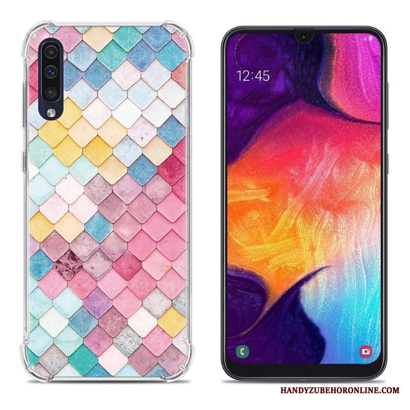 Samsung Galaxy A50 Puhelimen Jauhe Luova Kuori Murtumaton Tähti Kotelo