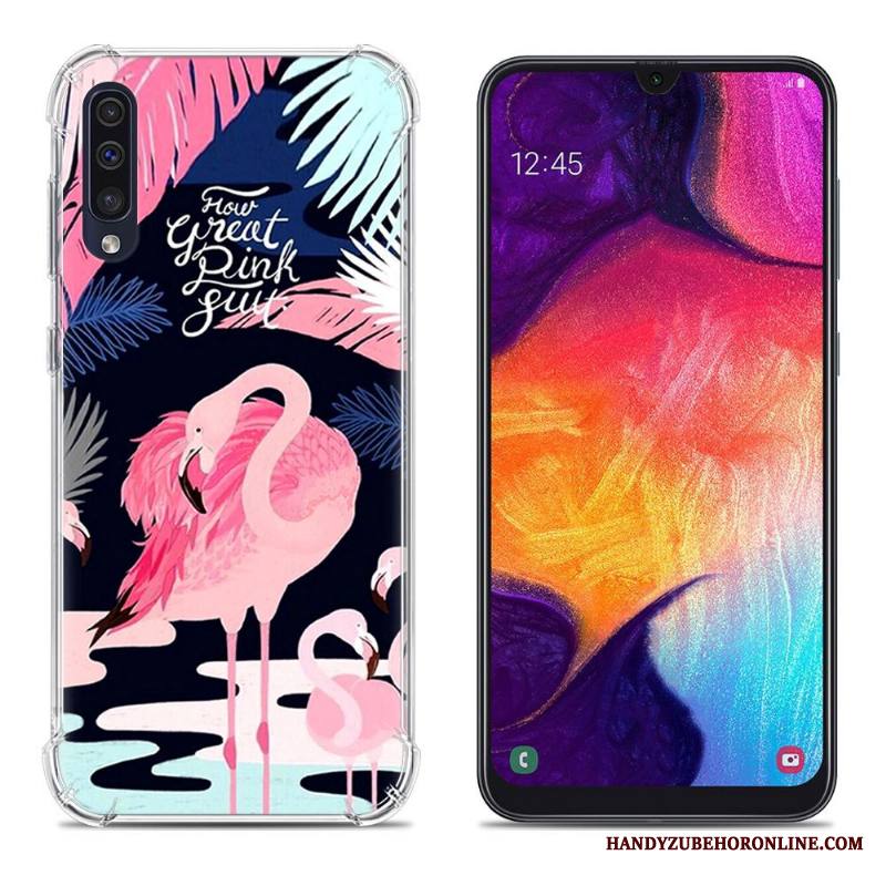 Samsung Galaxy A50 Puhelimen Jauhe Luova Kuori Murtumaton Tähti Kotelo