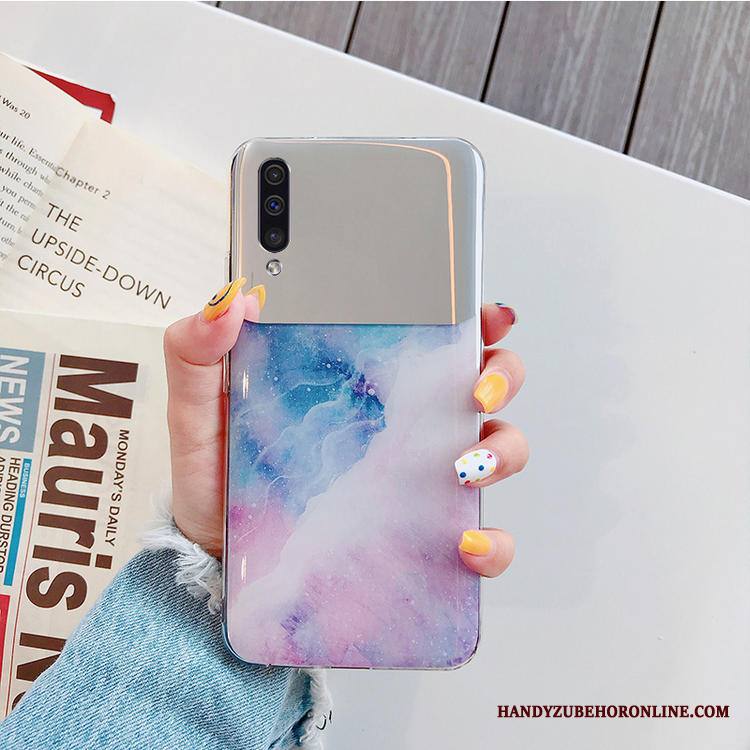 Samsung Galaxy A50s Kuori Puhelimen Kuoret Taide Tila Luova Peili Valkoinen All Inclusive