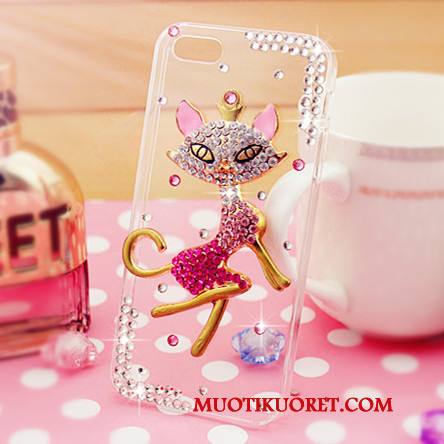 Samsung Galaxy A7 2015 Takakansi Kuori Jauhe Trendi Tähti Rhinestone Inlay Puhelimen Kuoret