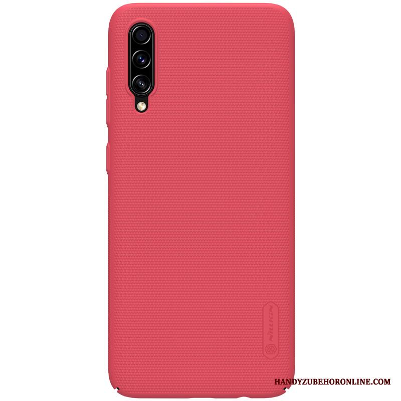 Samsung Galaxy A70s Pesty Suede Kuori Kova Murtumaton Tuki Puhelimen Kulta