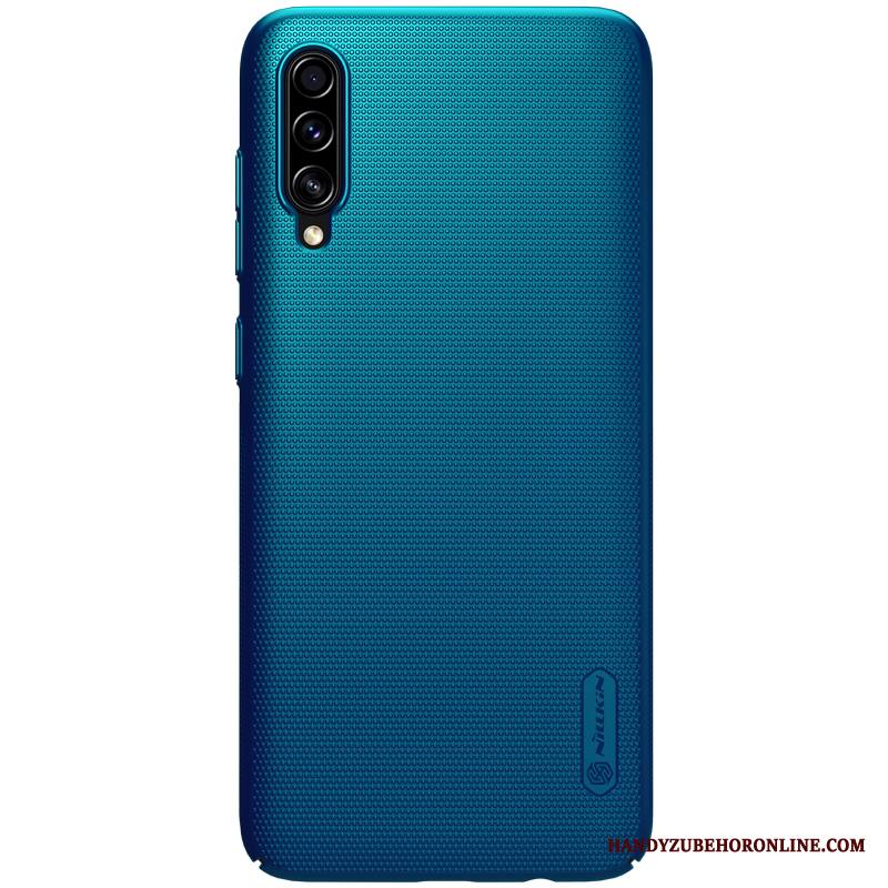 Samsung Galaxy A70s Pesty Suede Kuori Kova Murtumaton Tuki Puhelimen Kulta