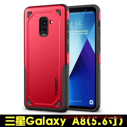 Samsung Galaxy A8 2018 Kuori 说 All Inclusive Liiketoiminta Kotelo Suojaus Kova Puhelimen Kuoret