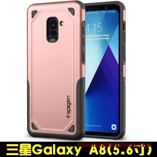 Samsung Galaxy A8 2018 Kuori 说 All Inclusive Liiketoiminta Kotelo Suojaus Kova Puhelimen Kuoret