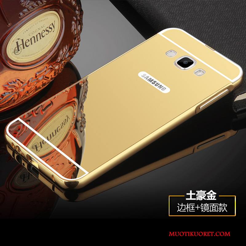 Samsung Galaxy A8 Puhelimen Kuoret Tähti Metalli Kuori Murtumaton Kotelo Kehys