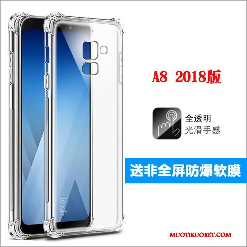 Samsung Galaxy A8+ Suupaltti Puhelimen Kuori Tähti Suojaus Puhelimen Kuoret Kotelo