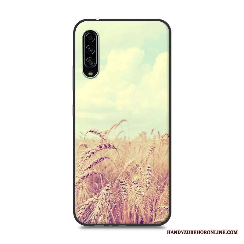 Samsung Galaxy A90 5g Kuori Pesty Suede Puhelimen Kuoret Murtumaton Kotelo Suojaus Keltainen Tähti