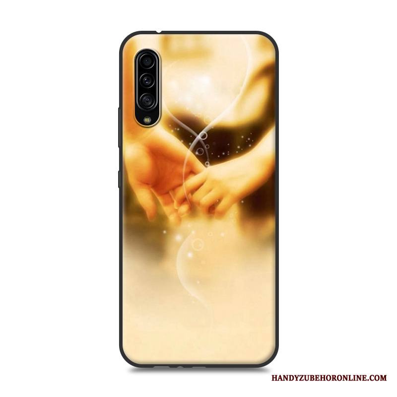 Samsung Galaxy A90 5g Kuori Pesty Suede Puhelimen Kuoret Murtumaton Kotelo Suojaus Keltainen Tähti