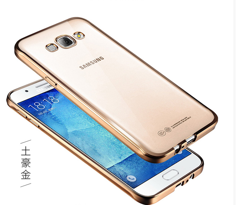 Samsung Galaxy J5 2016 Puhelimen Kuoret Pinkki Kuori Läpinäkyvä Kotelo Tähti Ohut