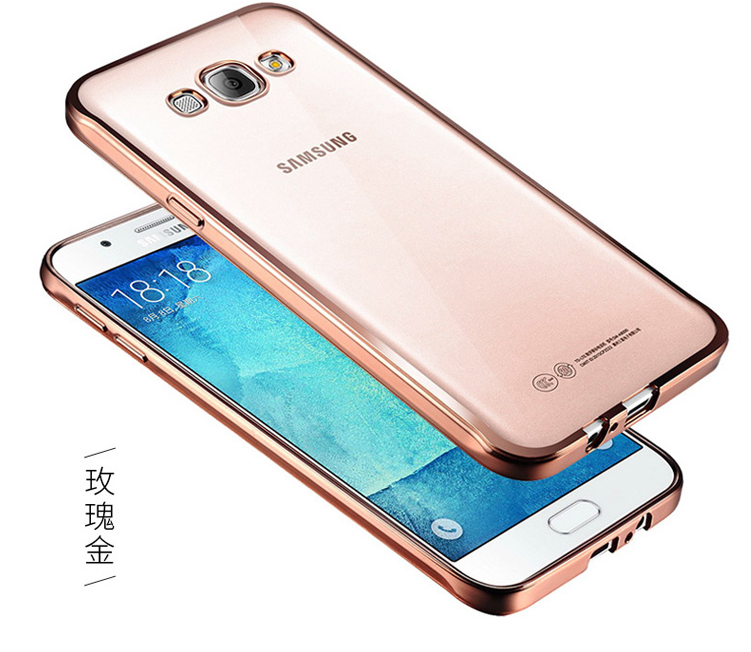 Samsung Galaxy J5 2016 Puhelimen Kuoret Pinkki Kuori Läpinäkyvä Kotelo Tähti Ohut