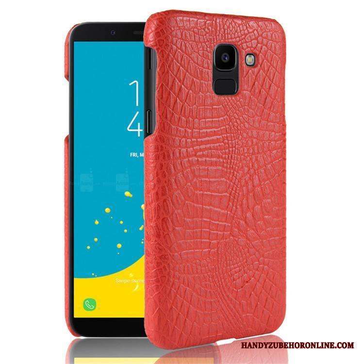 Samsung Galaxy J6 Puhelimen Kuoret Vihreä Kova Pesty Suede Kuori Kotelo Suojaus