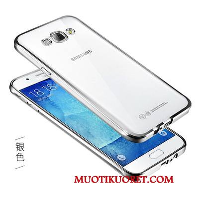 Samsung Galaxy J7 2016 Kuori Kotelo Läpinäkyvä Murtumaton Kulta Puhelimen Kuoret Tähti Pinnoitus