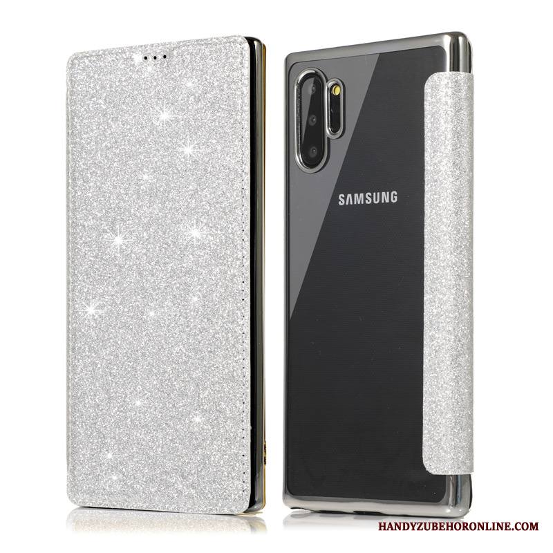 Samsung Galaxy Note 10+ Kuori Puhelimen Musta Kotelo Tähti