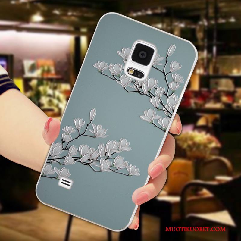 Samsung Galaxy Note 4 Kuori Puhelimen Kuoret Kukka Suojaus Kotelo Vaalean Murtumaton Tähti