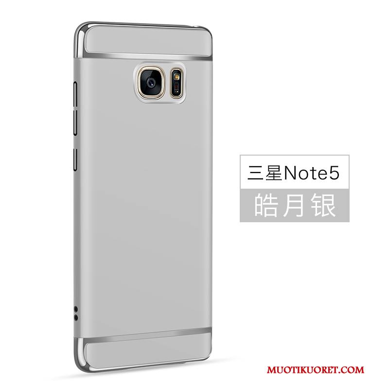 Samsung Galaxy Note 5 Kuori Suojaus Kotelo Pesty Suede Puhelimen Kuoret Pinkki Kulta Uusi