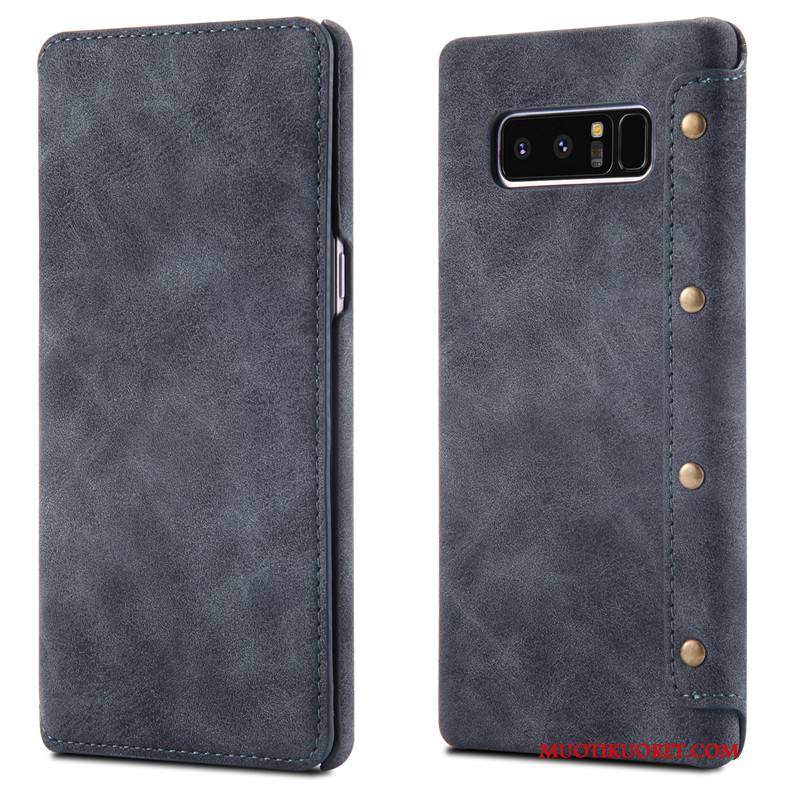 Samsung Galaxy Note 8 Kuori Kova Tähti Puhelimen Kuoret Suojaus Ohut Trendi Pesty Suede