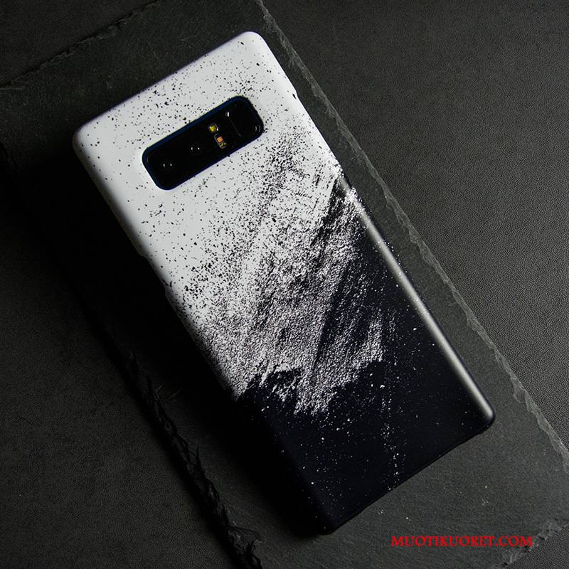 Samsung Galaxy Note 8 Kuori Murtumaton Ohut Uusi Pesty Suede Tähti Kotelo Suojaus