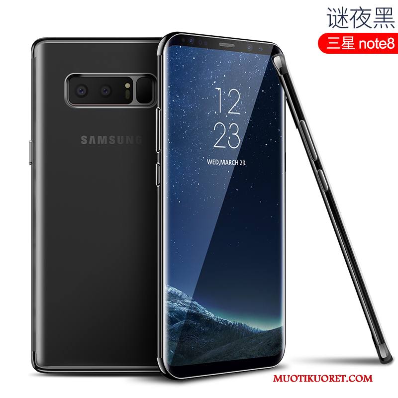 Samsung Galaxy Note 8 Kuori Ohut Punainen Suojaus Puhelimen Kuoret Kotelo Pehmeä Neste Tähti