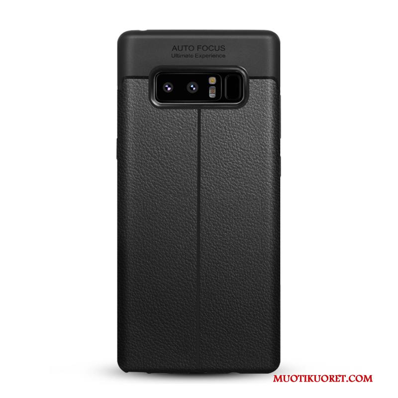 Samsung Galaxy Note 8 Kuori Sininen Kotelo Puhelimen Kuoret Suojaus Nahka Uusi All Inclusive