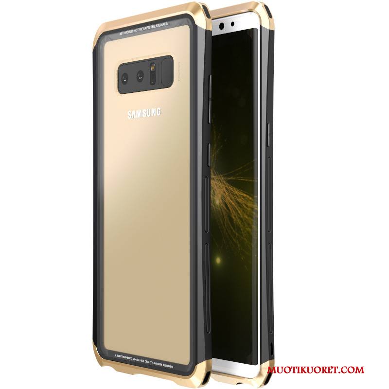 Samsung Galaxy Note 8 Metalli Murtumaton Kuori Tähti Kotelo Kova Kehys