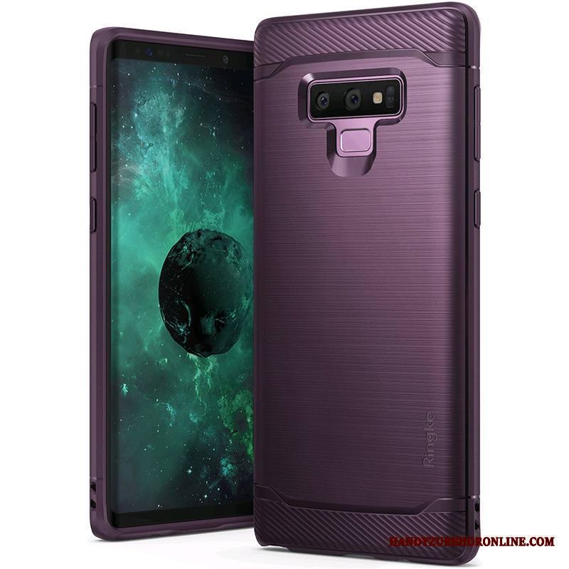 Samsung Galaxy Note 9 Kuori Silikoni Puhelimen Kuoret Ripustettavat Koristeet Net Red Tila Violetti Kotelo