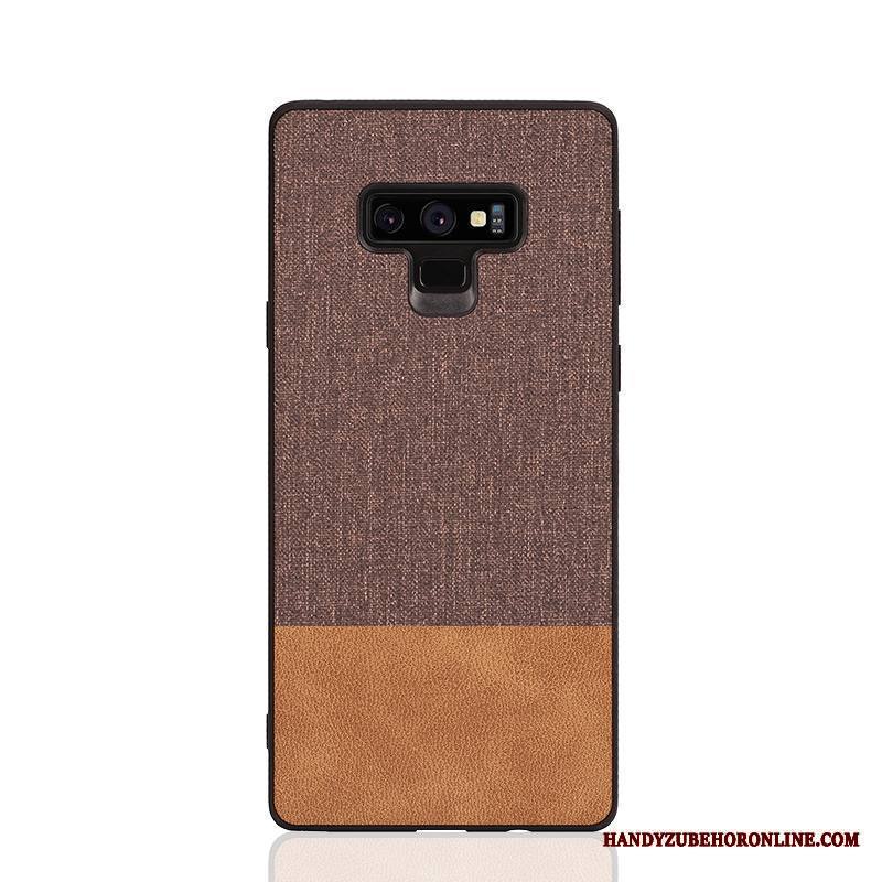 Samsung Galaxy Note 9 Murtumaton Kova Pesty Suede Kotelo Puhelimen Kuoret Persoonallisuus Kuori