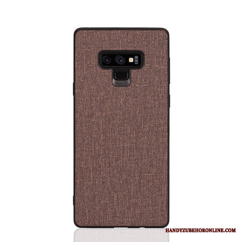 Samsung Galaxy Note 9 Murtumaton Kova Pesty Suede Kotelo Puhelimen Kuoret Persoonallisuus Kuori