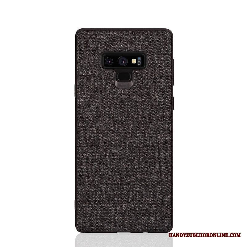 Samsung Galaxy Note 9 Murtumaton Kova Pesty Suede Kotelo Puhelimen Kuoret Persoonallisuus Kuori