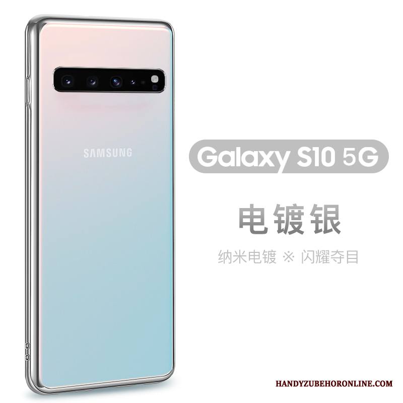 Samsung Galaxy S10 5g Kuori Pehmeä Neste Pinnoitus Ohut All Inclusive Suojaus Silikoni Puhelimen Kuoret