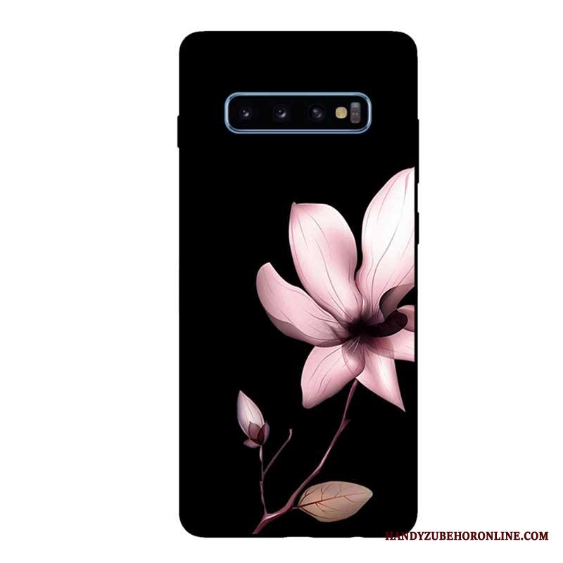 Samsung Galaxy S10 Kuori Kustannukset Pesty Suede Pehmeä Neste Kotelo All Inclusive Muokata Puhelimen Kuoret