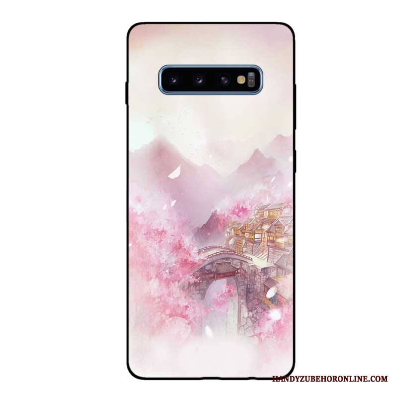 Samsung Galaxy S10 Kuori Kustannukset Pesty Suede Pehmeä Neste Kotelo All Inclusive Muokata Puhelimen Kuoret