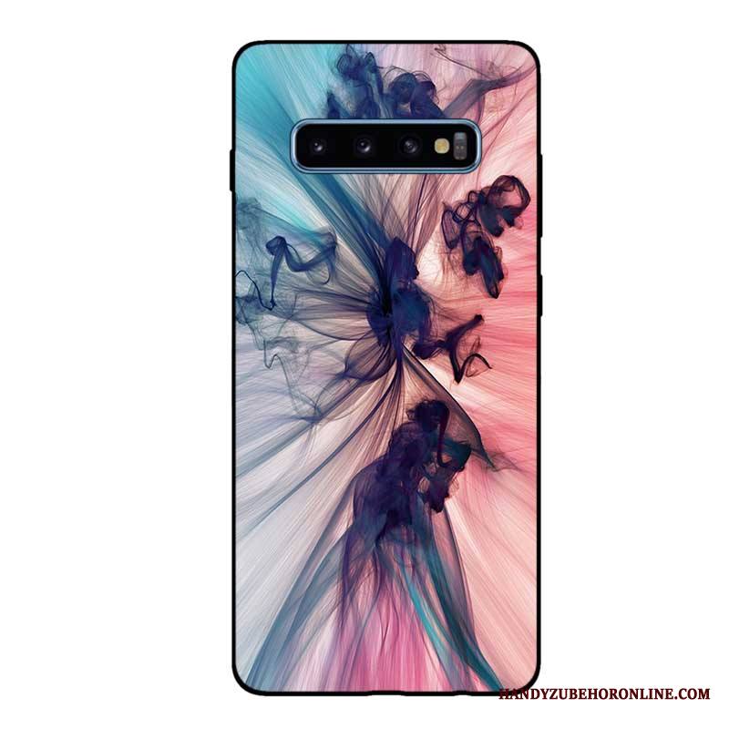 Samsung Galaxy S10 Kuori Kustannukset Pesty Suede Pehmeä Neste Kotelo All Inclusive Muokata Puhelimen Kuoret