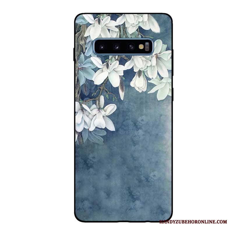 Samsung Galaxy S10 Kuori Kustannukset Pesty Suede Pehmeä Neste Kotelo All Inclusive Muokata Puhelimen Kuoret