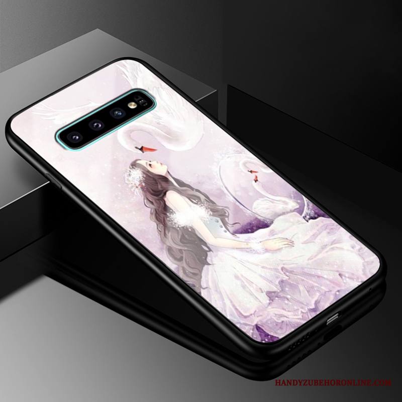 Samsung Galaxy S10 Kuori Suojaus Murtumaton Puhelimen Kuoret Tähti All Inclusive Lasi Jauhe