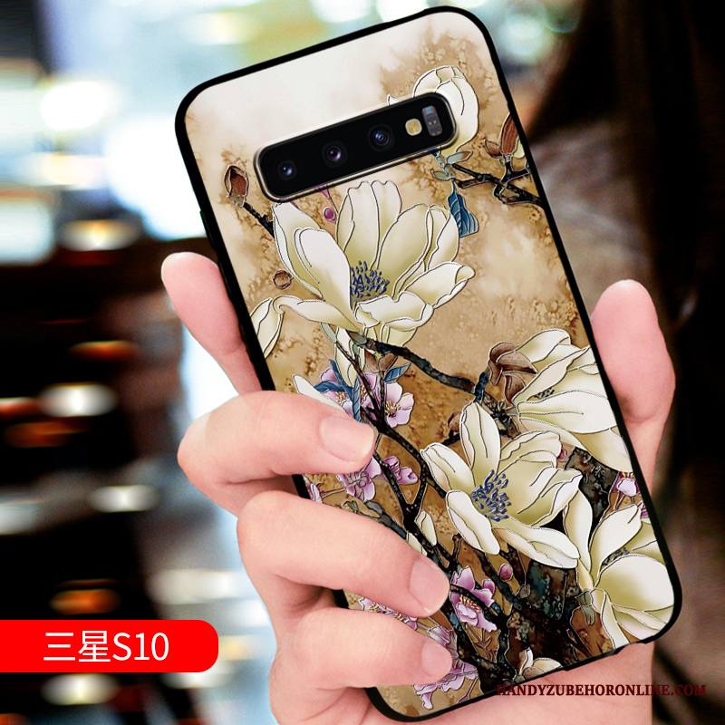 Samsung Galaxy S10 Ylellisyys Pesty Suede Puhelimen Kuoret Kotelo Kuori Murtumaton Pehmeä Neste