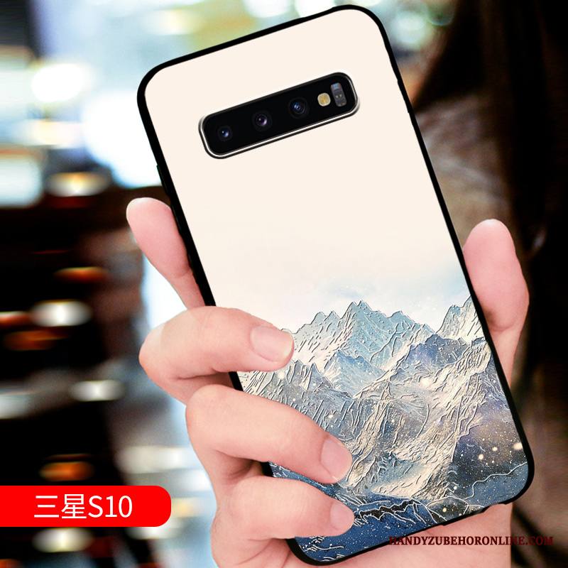 Samsung Galaxy S10 Ylellisyys Pesty Suede Puhelimen Kuoret Kotelo Kuori Murtumaton Pehmeä Neste