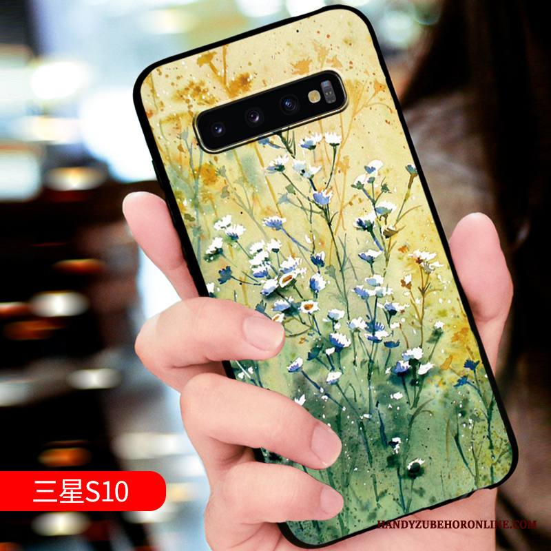 Samsung Galaxy S10 Ylellisyys Pesty Suede Puhelimen Kuoret Kotelo Kuori Murtumaton Pehmeä Neste