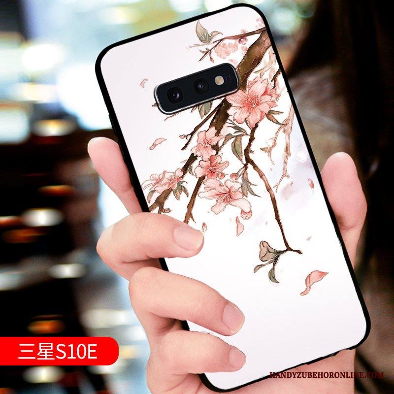 Samsung Galaxy S10e Kuori Kotelo Kohokuviointi Uusi Suojaus Tähti Trendi All Inclusive