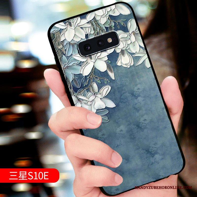 Samsung Galaxy S10e Kuori Kotelo Kohokuviointi Uusi Suojaus Tähti Trendi All Inclusive