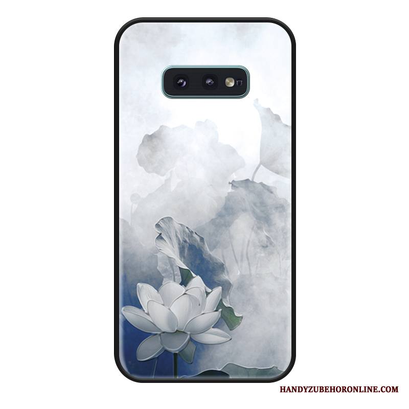 Samsung Galaxy S10e Kuori Kotelo Murtumaton Silikoni Tila Yksinkertainen Ylellisyys Suojaus