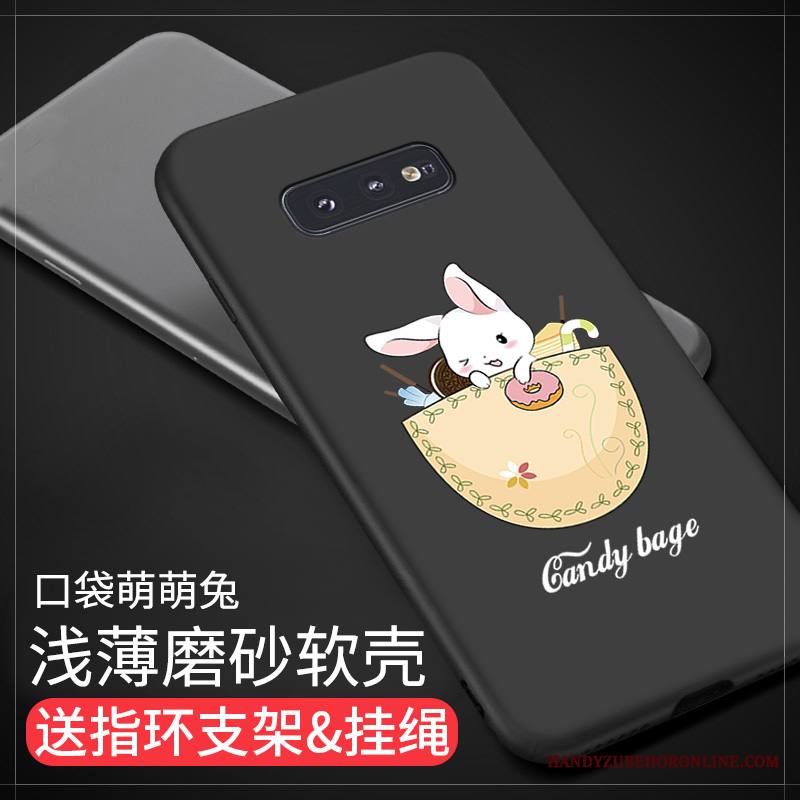 Samsung Galaxy S10e Pesty Suede Suojaus Tila Kuori Murtumaton Luova Yksinkertainen