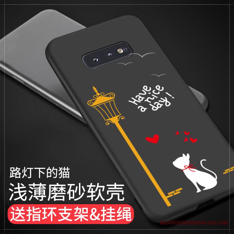 Samsung Galaxy S10e Pesty Suede Suojaus Tila Kuori Murtumaton Luova Yksinkertainen